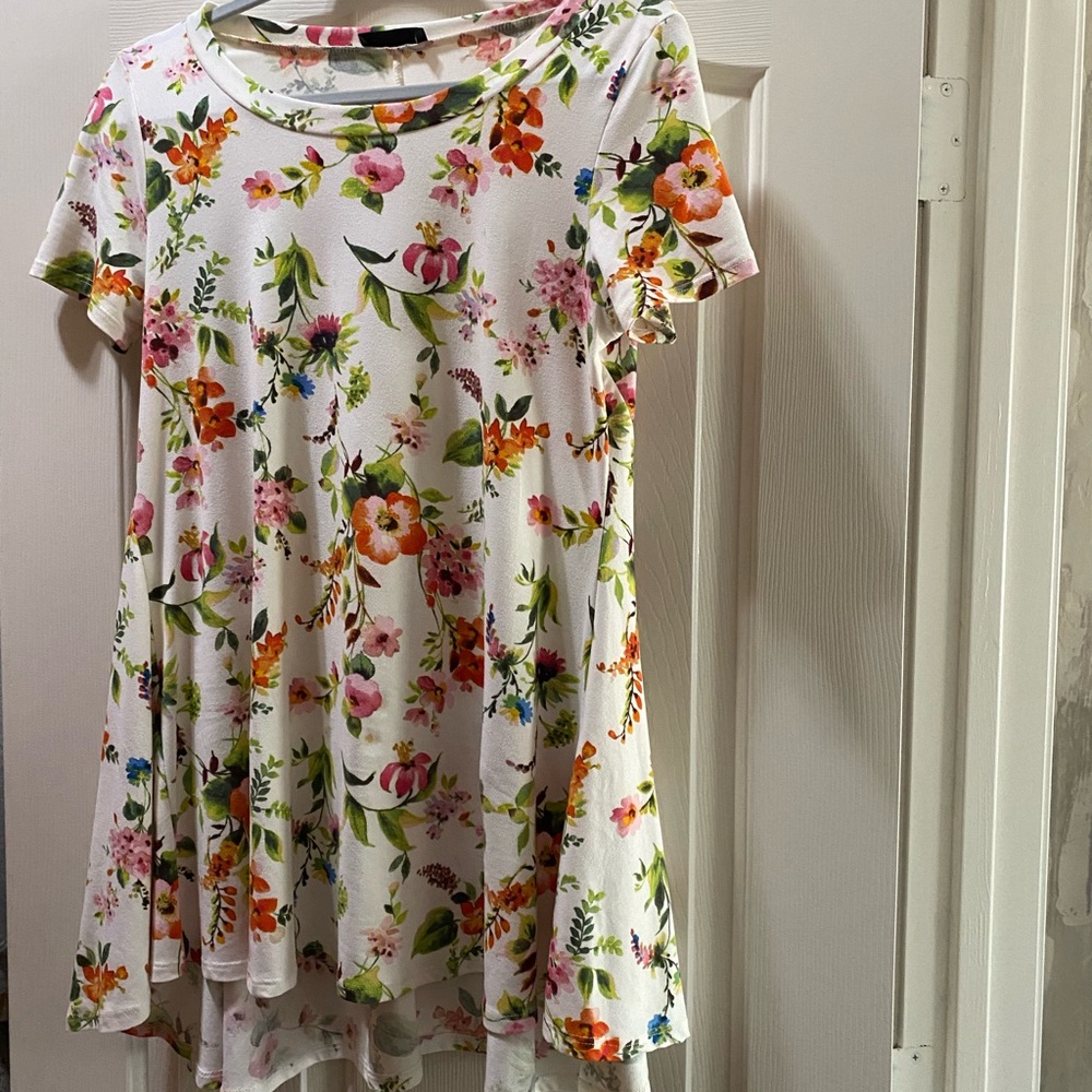 Floral Jersey cotton top